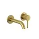 KLUDI-BOZZ-WT-2LOCH-WAND-EHM-Ausladung-180-MM-brushed-gold-38244N076 gallery number 1